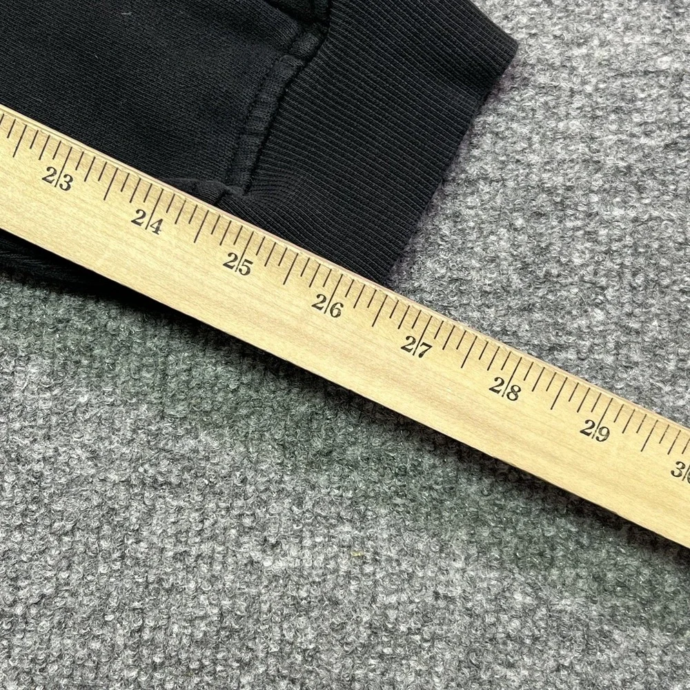 Lululemon Sweatpants Womens 2 Black Fleece Jogger Pockets Athletic LW5CUNS
